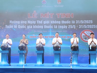 Mít tinh hưởng ứng “Ngày thế giới không thuốc lá” 