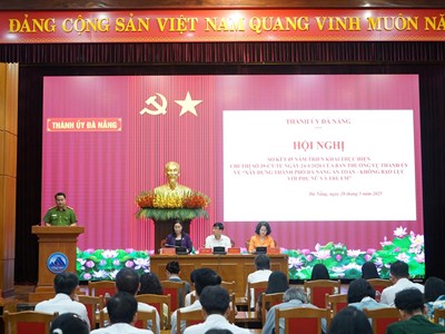 Xây dựng thành phố an toàn - không bạo lực với phụ nữ và trẻ em