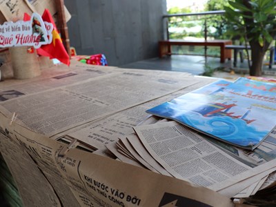 Triển lãm “Báo chí - Nhịp cầu nối đảo xa”