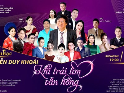 Tổ chức đêm nhạc tri ân thành tựu âm nhạc của nhạc sĩ Nguyễn Duy Khoái