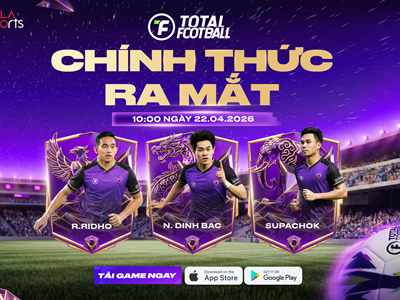 Total Football VNG chính thức ra mắt cộng đồng game thủ Đông Nam Á