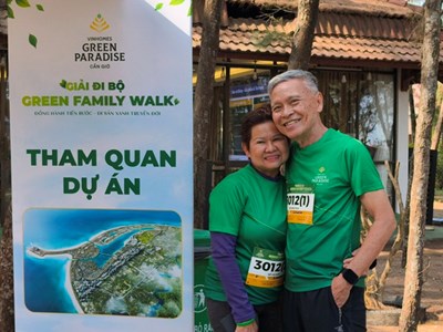 Green Family Walk – Điểm nhấn trong hành trình hiện thực hóa trụ cột “E” tại Vinhomes Green Paradise