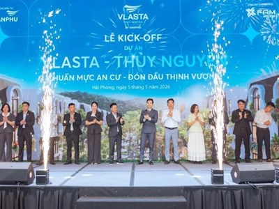 Kick-Off Vlasta Thủy Nguyên: Chính sách bán hàng hút 1.000 chiến binh