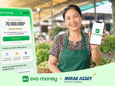 Mirae Asset và Trusting Social hợp tác mở rộng tín dụng số qua EVO Money