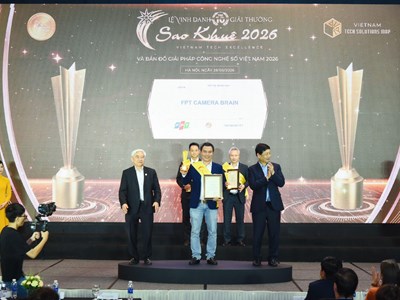 Top 10 Sao Khuê hai năm liền, FPT Camera khẳng định năng lực AI