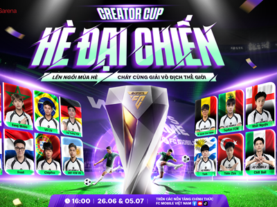 16 nhà sáng tạo FC Mobile tranh tài tại Creator Cup 2026: Ai sẽ lên ngôi mùa hè năm nay?
