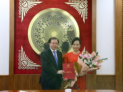 Bộ VHTTDL công bố và trao quyết định bổ nhiệm cán bộ