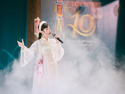 Sao Mai Nguyễn Thu Hằng và hành trình thầm lặng 10 năm giúp trẻ em mắc bệnh tim bẩm sinh