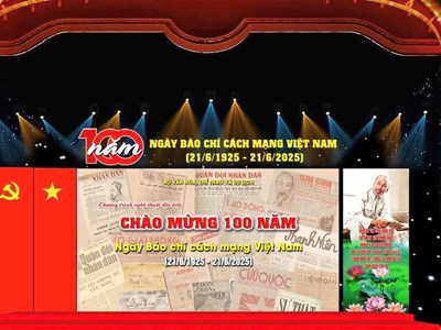 Chương trình nghệ thuật đặc biệt chào mừng 100 năm Ngày Báo chí cách mạng Việt Nam