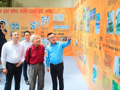 Ra mắt sách, các ấn phẩm đặc biệt và Triển lãm kỷ niệm 100 năm Báo chí Cách mạng Việt Nam