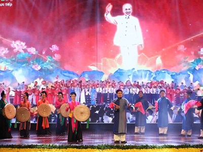 Tổ chức chương trình nghệ thuật đặc biệt kỷ niệm 80 năm ngành Văn hóa đồng hành cùng dân tộc