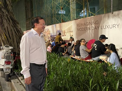 Thứ trưởng Tạ Quang Đông kiểm tra công tác chuẩn bị phát vé concert “80 năm Hành trình Độc lập – Tự do – Hạnh phúc”