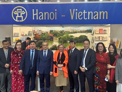 Khai mạc “Không gian Sách Việt Nam” tại Hội chợ sách quốc tế Frankfurt