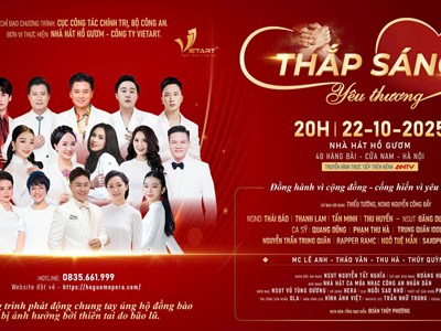 Chuỗi chương trình nghệ thuật gây quỹ ủng hộ đồng bào vùng thiên tai