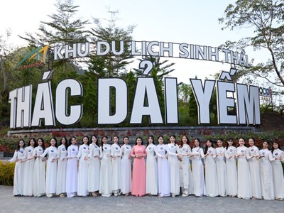 Thí sinh “Hoa hậu Du lịch Dân tộc Việt Nam 2025” và hành trình quảng bá vẻ đẹp Mộc Châu