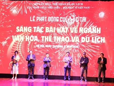 Phát động Cuộc thi “Sáng tác bài hát về ngành VHTTDL“