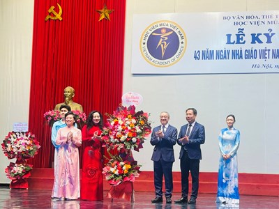 Tôn vinh các thầy cô “giữ lửa” nghệ thuật múa