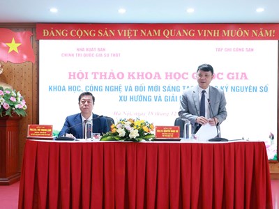 Nhận diện xu hướng khoa học, công nghệ và đổi mới sáng tạo trong kỷ nguyên số