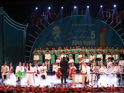 “Mùa xuân từ mạch nguồn”: Chương trình nghệ thuật chào mừng Đại hội XIV của Đảng