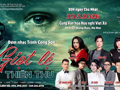 Thanh Lam, Cẩm Vân, Hà Lê và dàn nghệ sĩ hội tụ trong đêm nhạc Trịnh “Giọt lệ thiên thu”