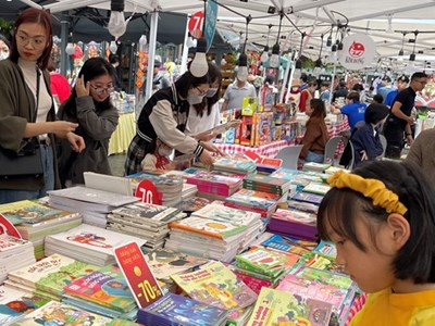 Hội sách Hà Nội năm 2026: Trải nghiệm đọc sách trong không gian công nghệ