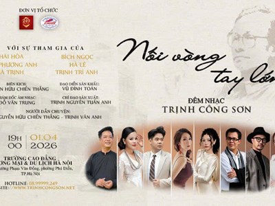 “Nối vòng tay lớn”: Khi âm nhạc Trịnh Công Sơn trở thành điểm hẹn văn hóa