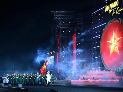 40.000 khán giả “cháy” cùng đại nhạc hội “Âm vang Tổ quốc”