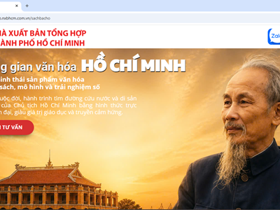 Ra mắt Tủ sách “Vinh quang Hồ Chí Minh” trên nền tảng số