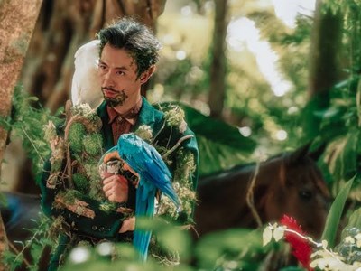 Gieo màu xanh từ nghệ thuật