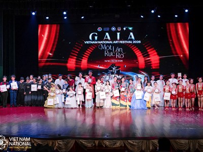 21 bộ môn cùng tỏa sáng tại “Liên hoan Nghệ thuật Quốc gia Việt Nam 2026”
