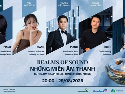 “Những miền âm thanh”: Hành trình qua những sắc màu âm nhạc