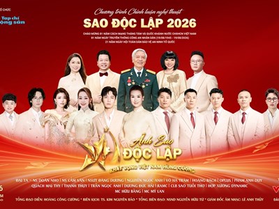 “Sao Độc lập” trở lại với sân khấu hologram, laser và LED 3D