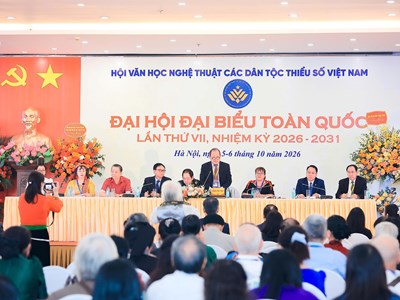 Ông Mã Thế Anh được bầu làm Chủ tịch Hội Văn học nghệ thuật các dân tộc thiểu số Việt Nam