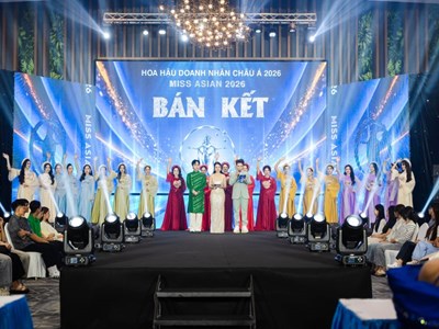 Top 20 “Miss Asian 2026” lộ diện sau đêm Bán kết tôn vinh bản sắc Á Đông