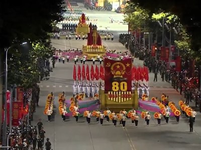 [Trực tiếp] Tổng hợp luyện diễu binh, diễu hành A80 lần thứ hai tại Hà Nội