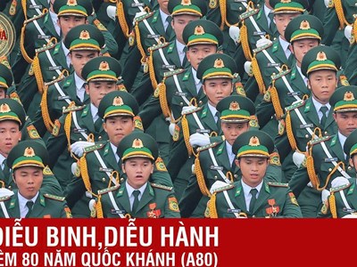  [TRỰC TIẾP] Lễ diễu binh, diễu hành kỷ niệm 80 năm Cách mạng Tháng Tám thành công và Quốc khánh 2.9