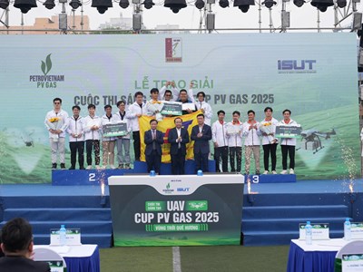 Đại học Tôn Đức Thắng vô địch Cuộc thi Sáng tạo UAV 2025 - Cup PV GAS