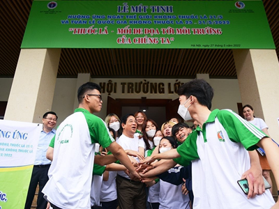 Vai trò của đoàn viên trong phòng, chống tác hại thuốc lá thế hệ mới