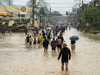 Miền Nam Philippines tan hoang sau bão Penha