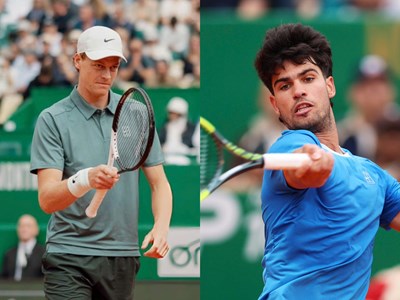 Alcaraz đối đầu Sinner trong trận chiến phân định ngôi vương ATP 