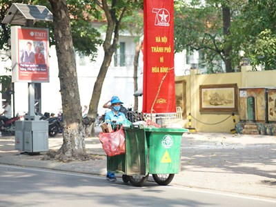 URENCO đẩy mạnh công tác vệ sinh môi trường dịp 30.4 - 1.5