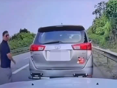 Phạt gần 14 triệu đồng tài xế chặn đầu xe, chửi bới trên cao tốc Nội Bài - Lào Cai