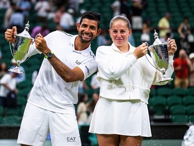 Jelena Ostapenko và Marcelo Arevalo vô địch đôi nam nữ Wimbledon 2026
