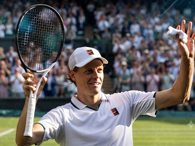 Jannik Sinner đánh bại Djokovic để tái đấu Zverev tại chung kết Wimbledon