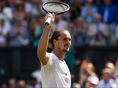Đánh bại “hiện tượng” Arthur Fery, Zverev lần đầu vào chung kết Wimbledon 