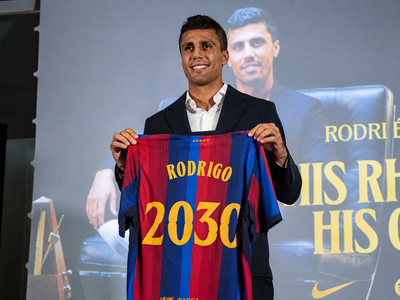 Barcelona chính thức chiêu mộ thành công Rodri 