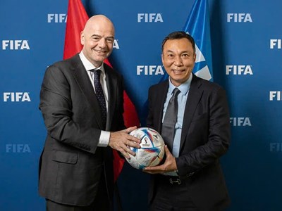 Chủ tịch FIFA sang Việt Nam, trao cúp cho nhà vô địch ASEAN Cup 2026