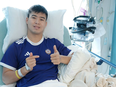 Duy Mạnh phẫu thuật thành công tại Mỹ