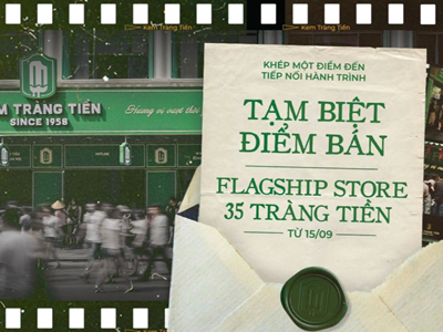 Kem Tràng Tiền dừng đón khách tại cơ sở 35 Tràng Tiền sau gần 70 năm 