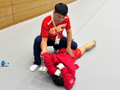 Những “thần y” thầm lặng của Đoàn Thể thao Việt Nam tại ASIAD 20